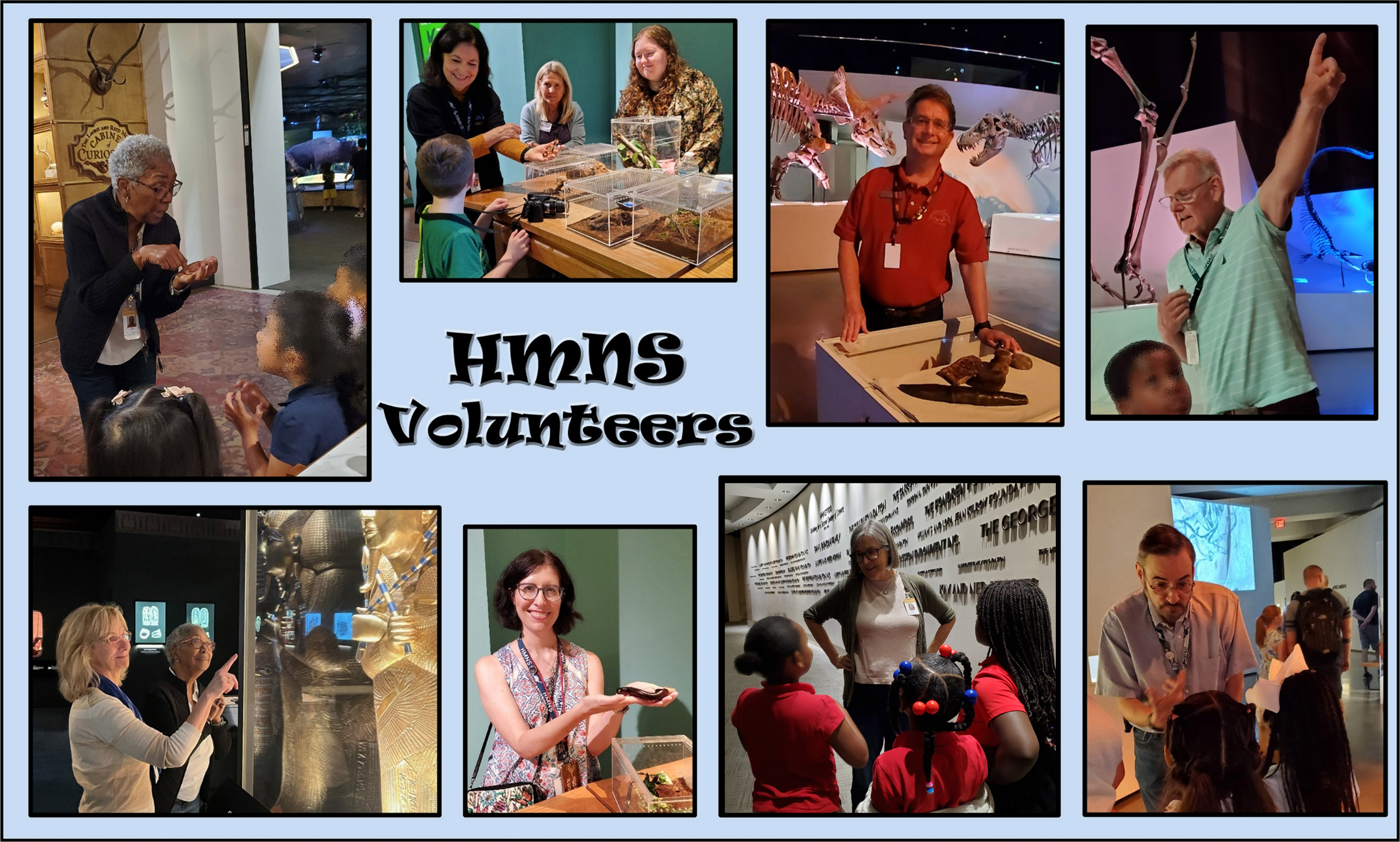 HMNS Volunteers in Action